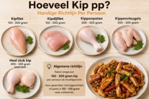 Hoeveel Kip pp? Handige Richtlijn Per Persoon