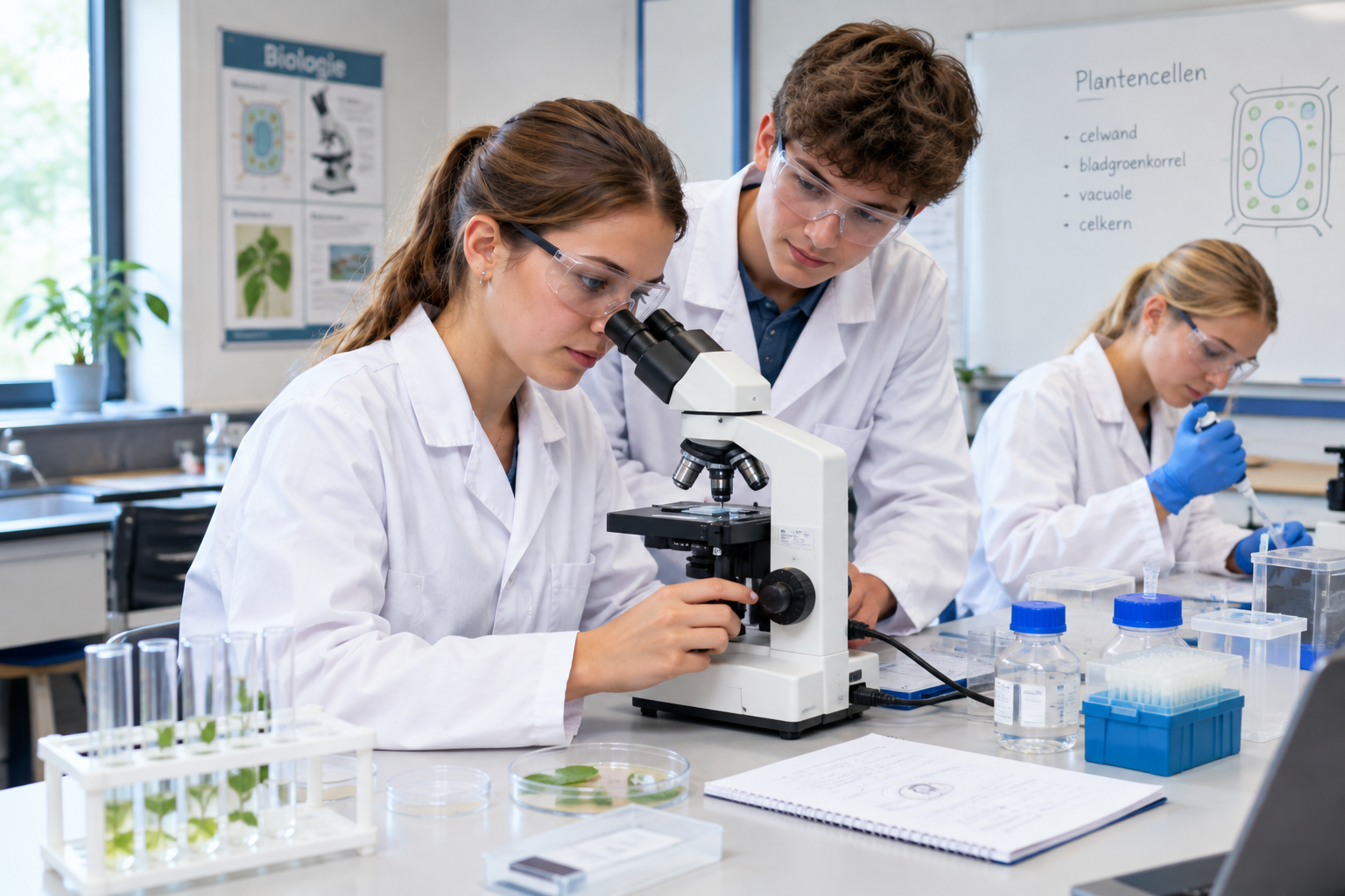 Biolab op school: zo leren leerlingen biologie in de praktijk